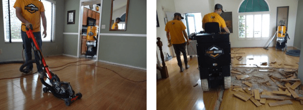 Wood Flooring Removal Services and Cost in Sunnyvale California