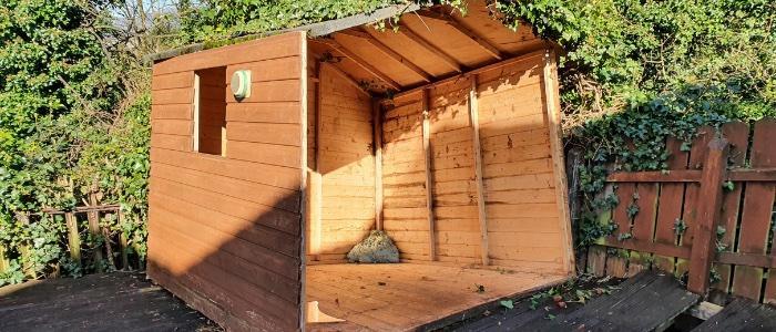 Wooden Shed Removal Services and Cost in Sunnyvale California