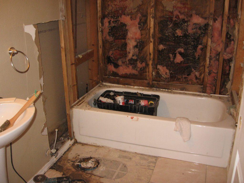 Bathroom Demolition And Construction Waste Hauling Services In Sunnyvale California