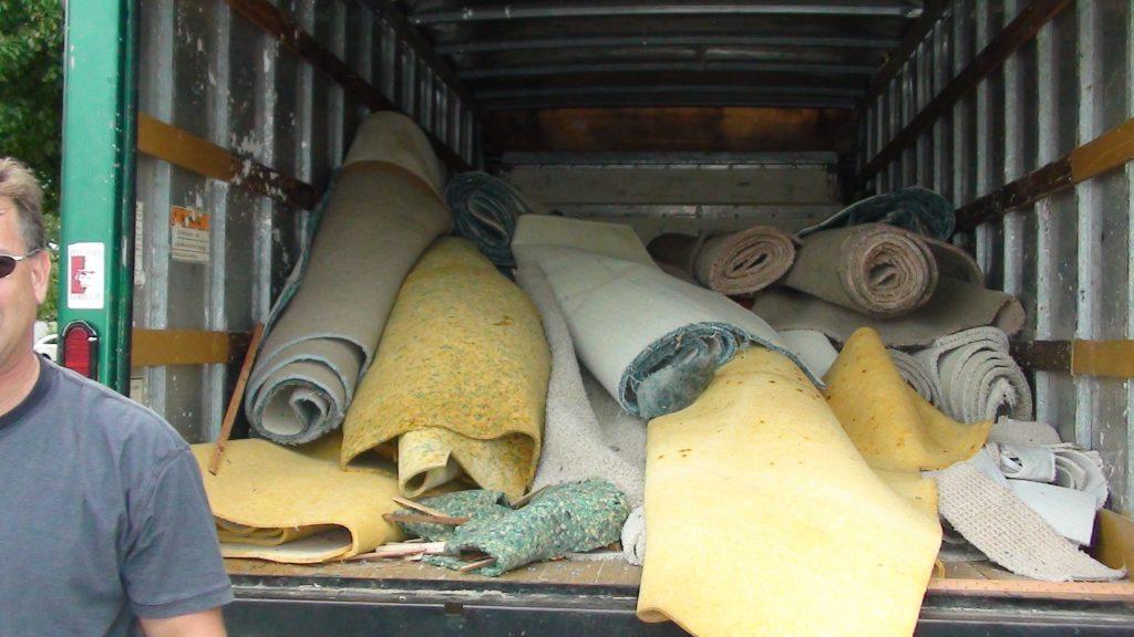 Carpet Removal Carpet Recycling Old Carpet Haul Away Service and Cost Sunnyvale California