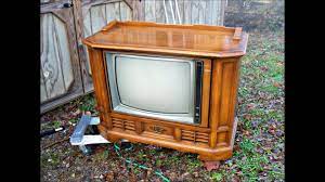 Old Console TV Removal TV Disposal Service and Cost Sunnyvale California